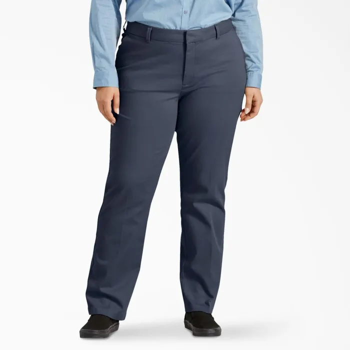 Women039s Plus Perfect Shape Straight Fit Pants Rinsed Navy Rinsed Navy rnv Women Dickies Pants Women039s Plus Perfect Shape Straight Fit Pants Rinsed Navy Rinsed Navy rnv Women Dickies Pants