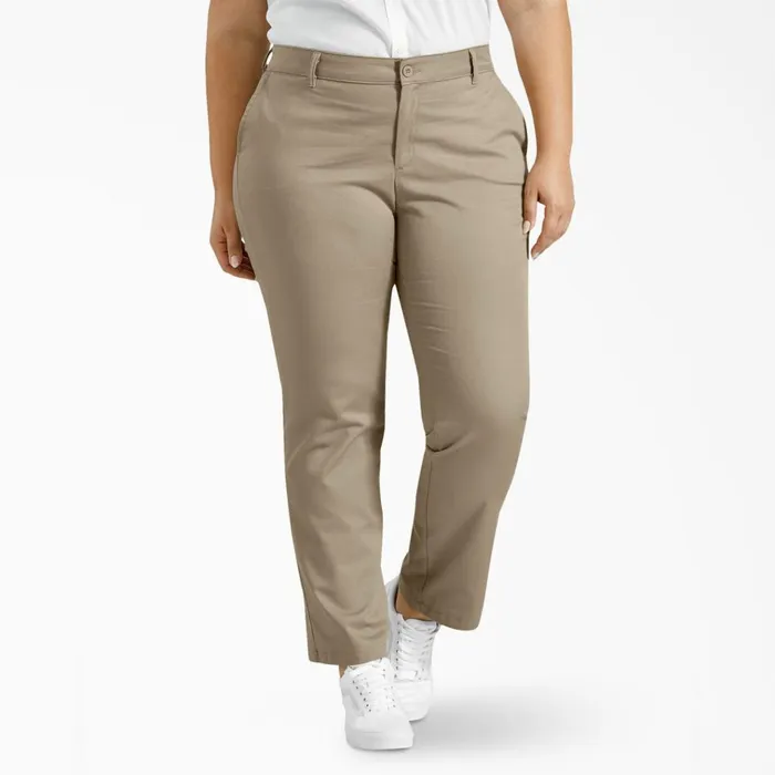 Women039s Plus Straight Fit Pants Rinsed Desert Sand Rinsed Desert Sand rds Women Dickies Pants Women039s Plus Straight Fit Pants Rinsed Desert Sand Rinsed Desert Sand rds Women Dickies Pants