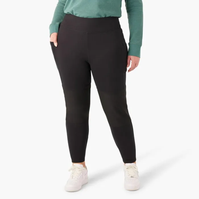 Women039s Plus Utility Leggings Black Black kbk Women Dickies Pants