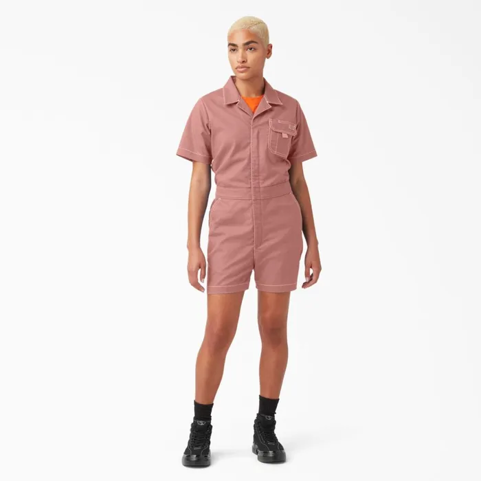 Women039s Regular Fit Ripstop Shortalls Rinsed Rosette Rinsed Rosette r2r Women Dickies Shortalls Women039s Regular Fit Ripstop Shortalls Rinsed Rosette Rinsed Rosette r2r Women Dickies Shortalls