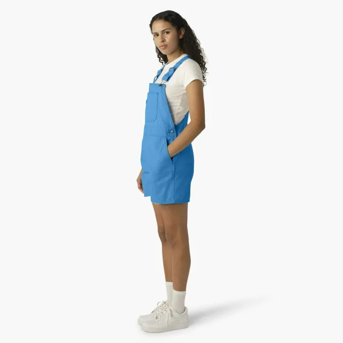 Women039s Relaxed Fit Duck Bib Shortalls Stonewashed Azure Blue Stonewashed Azure Blue swz Women Dickies Overalls Women039s Relaxed Fit Duck Bib Shortalls Stonewashed Azure Blue Stonewashed Azure Blue swz Women Dickies Overalls