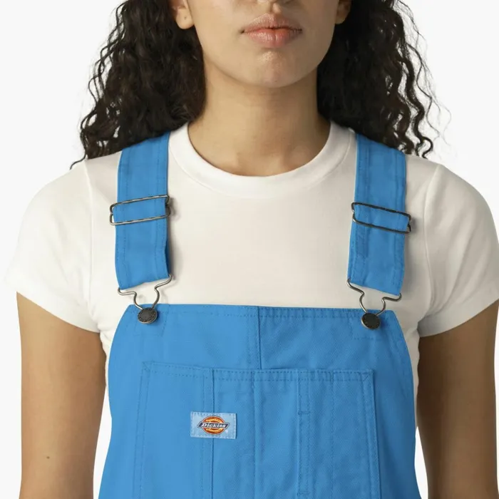 Women039s Relaxed Fit Duck Bib Shortalls Stonewashed Azure Blue Stonewashed Azure Blue swz Women Dickies Overalls Women039s Relaxed Fit Duck Bib Shortalls Stonewashed Azure Blue Stonewashed Azure Blue swz Women Dickies Overalls