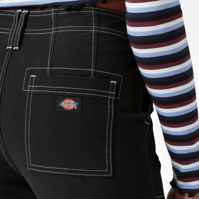Women039s Skinny Fit Cuffed Cargo Pants Black Black bkx Women Dickies Cargo Women039s Skinny Fit Cuffed Cargo Pants Black Black bkx Women Dickies Cargo
