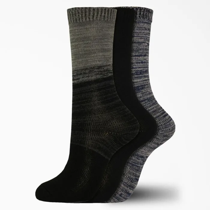 Women039s Soft Marl Crew Socks Size 69 3Pack GrayBlack Grayblack grb Women Dickies Socks Women039s Soft Marl Crew Socks Size 69 3Pack GrayBlack Grayblack grb Women Dickies Socks