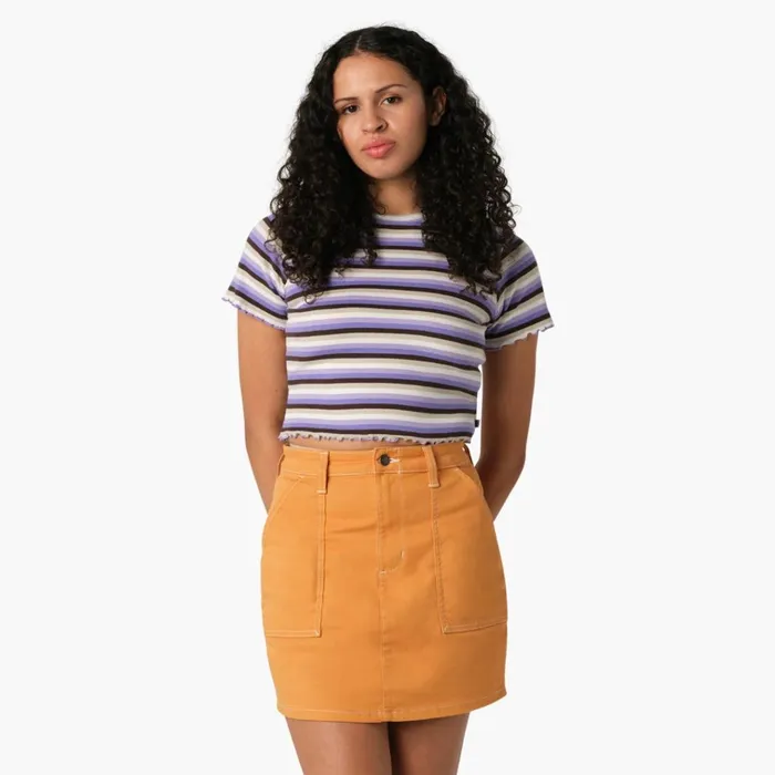 Women039s Striped Cropped Baby TShirt Purple Rose Explorer Stripe Purple Rose Explorer Stripe pxs Women Dickies Cropped Tops Women039s Striped Cropped Baby TShirt Purple Rose Explorer Stripe Purple Rose Explorer Stripe pxs Women Dickies Cropped Tops