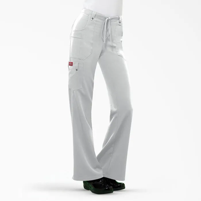 Women039s Xtreme Stretch Flare Leg Cargo Scrub Pants White White dwh Women Dickies Scrubs Women039s Xtreme Stretch Flare Leg Cargo Scrub Pants White White dwh Women Dickies Scrubs