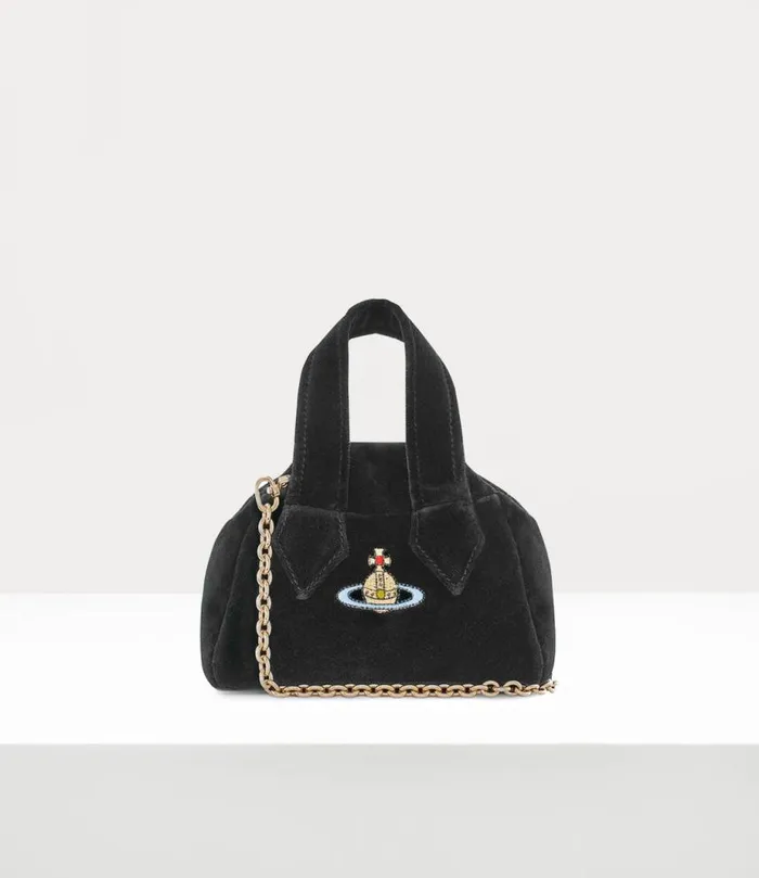 Women Archive Mini Yasmine Handbag Black Vivienne Westwood Handbags Women Archive Mini Yasmine Handbag Black Vivienne Westwood Handbags