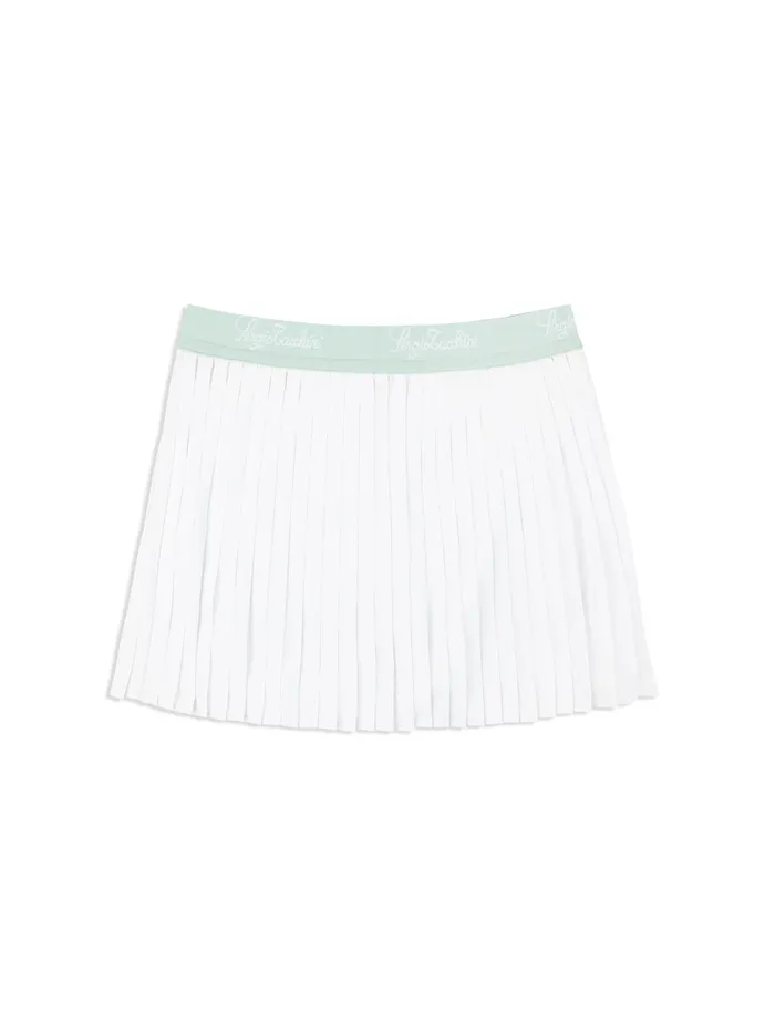 Women Athleisure Sergio Tacchini Zambrini Skort Brilliant White