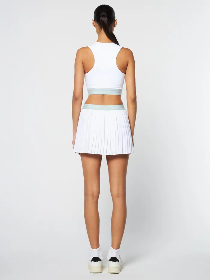 Women Athleisure Sergio Tacchini Zambrini Skort Brilliant White