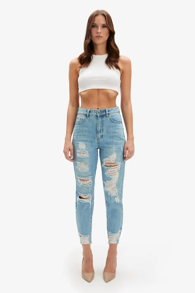 Women Bardot Boyfriend Jean The Mum Jeans In Vintage Women Bardot Boyfriend Jean The Mum Jeans In Vintage