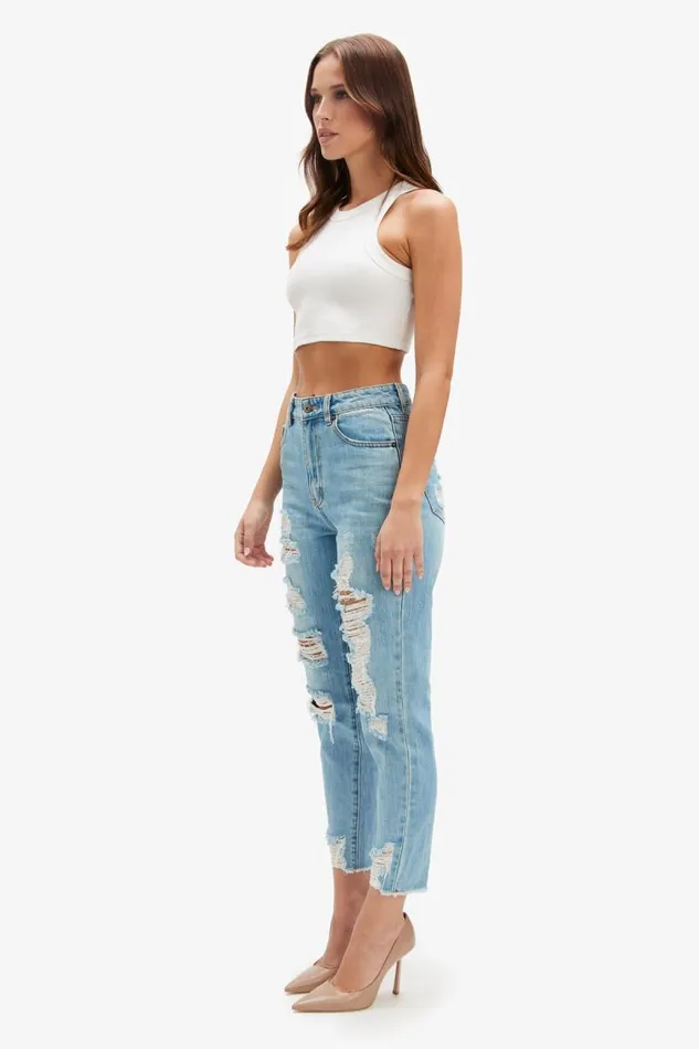 Women Bardot Boyfriend Jean The Mum Jeans In Vintage Women Bardot Boyfriend Jean The Mum Jeans In Vintage