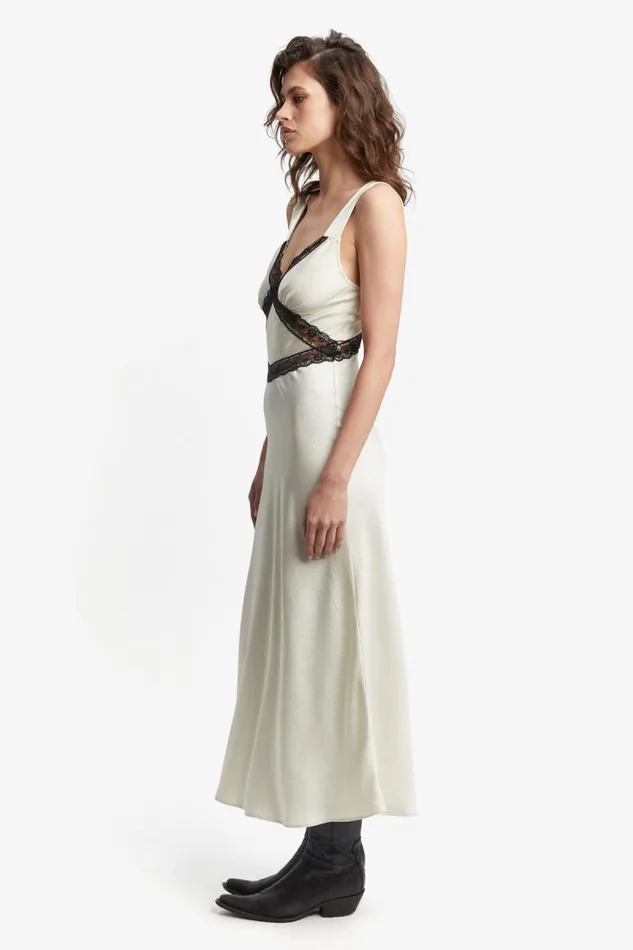 Women Bardot Day To Night Dresses Emory Lace Slip Dress In BlackWhite Women Bardot Day To Night Dresses Emory Lace Slip Dress In BlackWhite