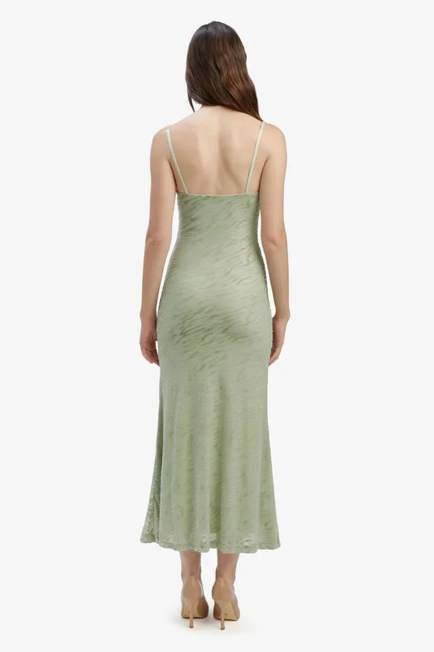 Women Bardot Day To Night Dresses Nadira Burnout Maxi Dress In Soft Sage Women Bardot Day To Night Dresses Nadira Burnout Maxi Dress In Soft Sage