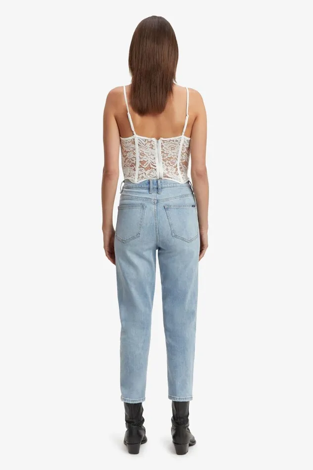 Women Bardot Party Tops Holland Lace Bustier In Orchid Wht Women Bardot Party Tops Holland Lace Bustier In Orchid Wht