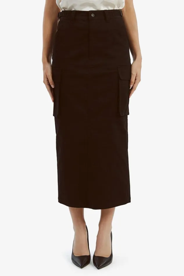 Women Bardot Skirts Arco Cargo Maxi Skirt In Black Women Bardot Skirts Arco Cargo Maxi Skirt In Black