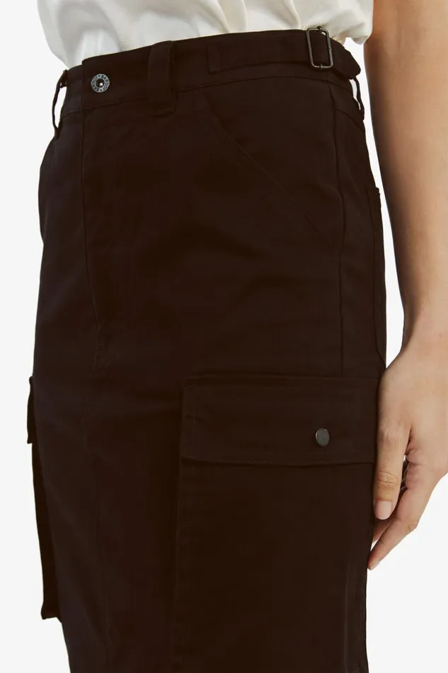 Women Bardot Skirts Arco Cargo Maxi Skirt In Black Women Bardot Skirts Arco Cargo Maxi Skirt In Black