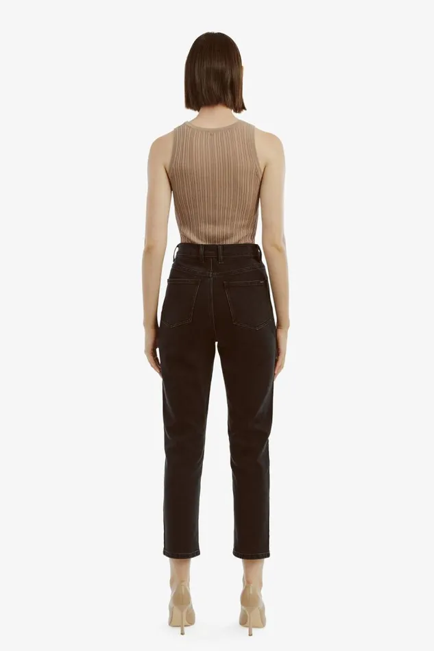 Women Bardot Straight Jean Heidi Straight Leg In Washed Black Women Bardot Straight Jean Heidi Straight Leg In Washed Black