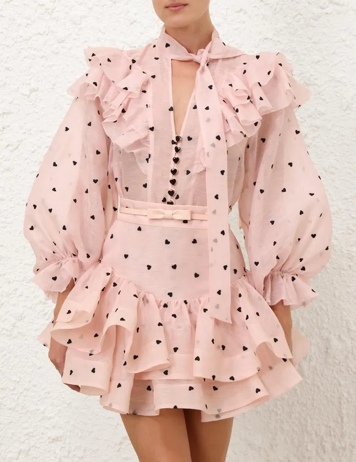 Women Belts Zimmermann Tux Belt 12 Ballet Pink