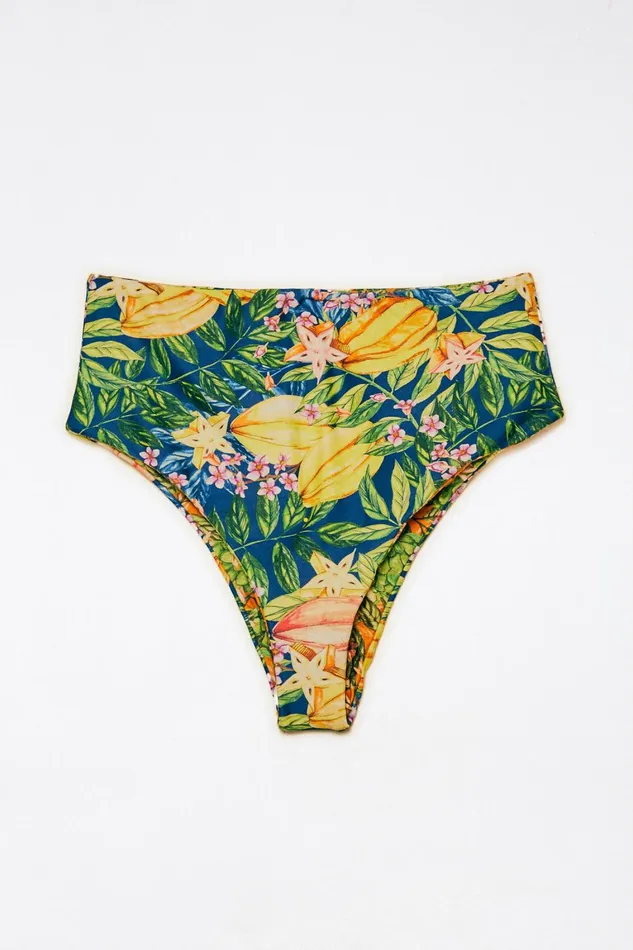 Women Bikinis Farm Rio Caipirinha High Waist Bikini Bottom