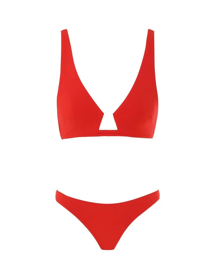 Women Bikinis Zimmermann Lightburst Wire Front Bikini Scarlett