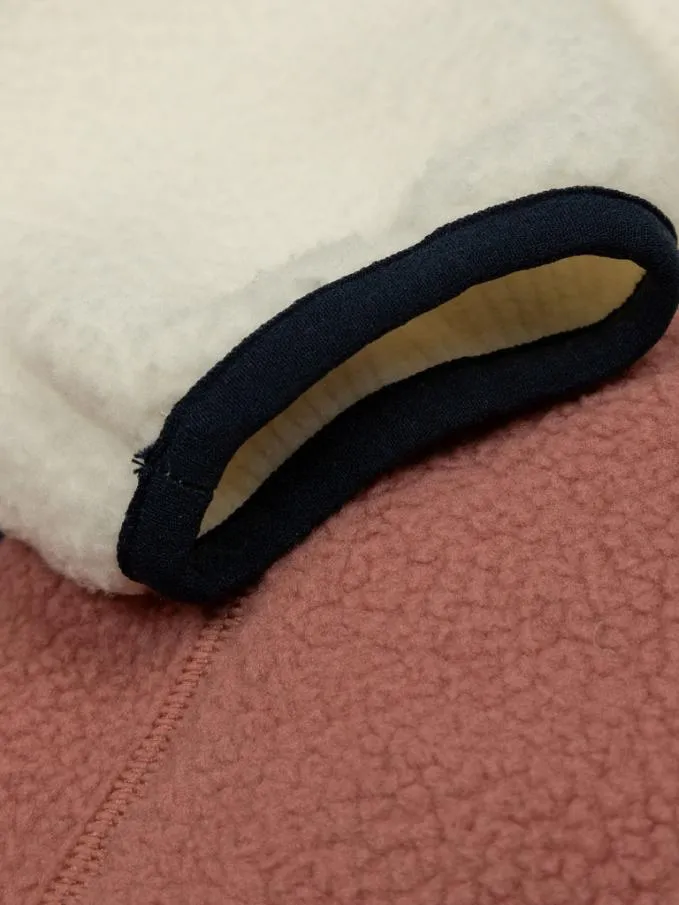 Women Bolster Full Zip Fleece Ecruteak Rose Finisterre Fleece