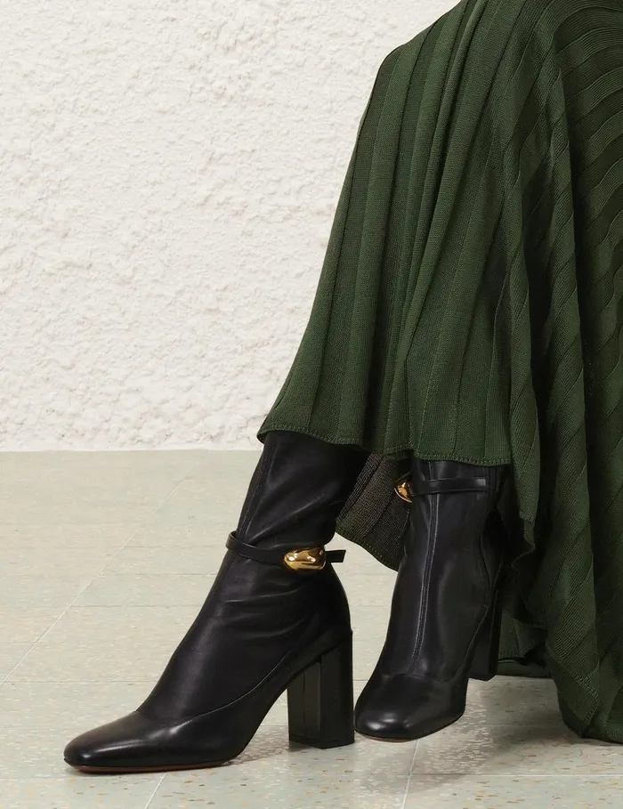 Women Boots Zimmermann Eliot Low Boot 85 Black