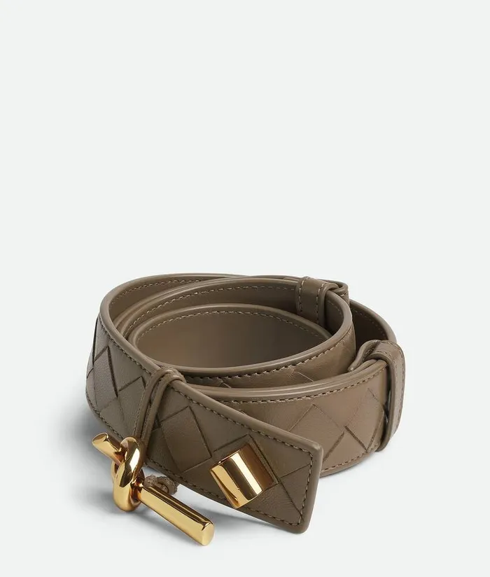 Women Bottega Veneta Belts Andiamo Belt Pinecone