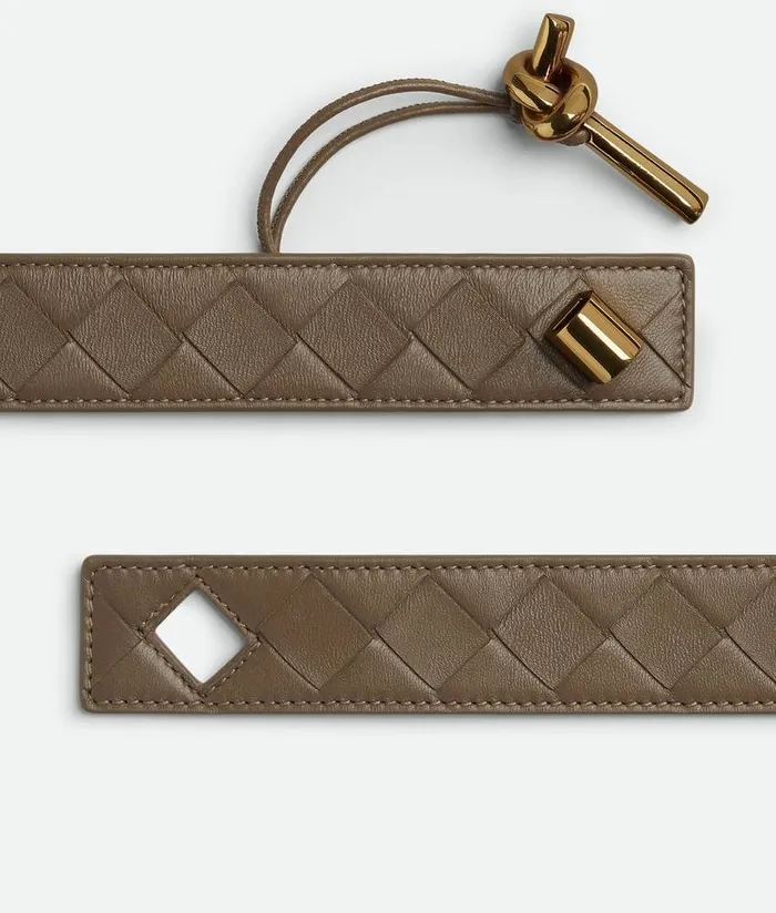 Women Bottega Veneta Belts Andiamo Belt Pinecone