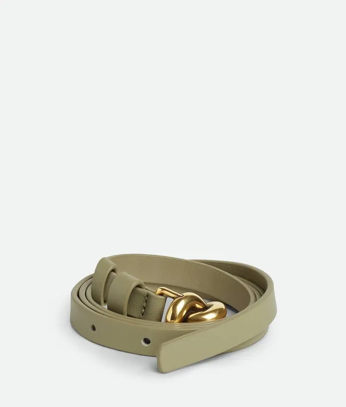 Women Bottega Veneta Belts Small Knot Belt Travertine