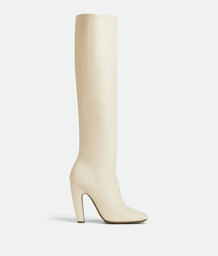 Women Bottega Veneta Boots Canalazzo Boot White