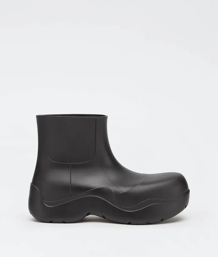 Women Bottega Veneta Boots Puddle Ankle Boot Black