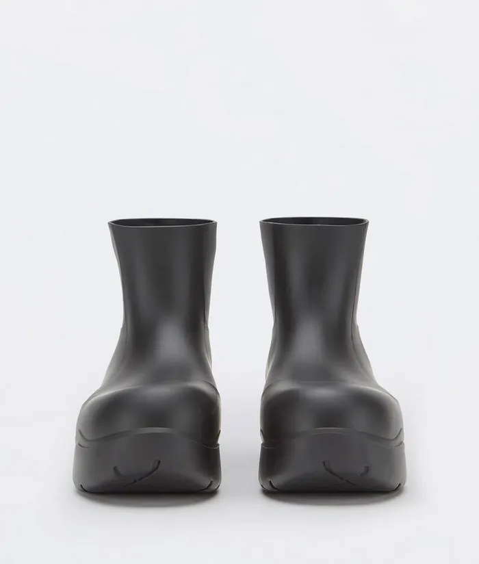 Women Bottega Veneta Boots Puddle Ankle Boot Black