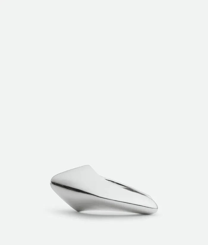 Women Bottega Veneta Bracelets Fin Cuff Bracelet Silver