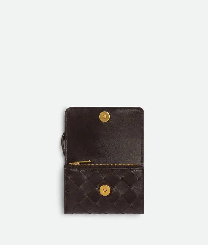 Women Bottega Veneta Card Cases Andiamo Small Envelope Fondant