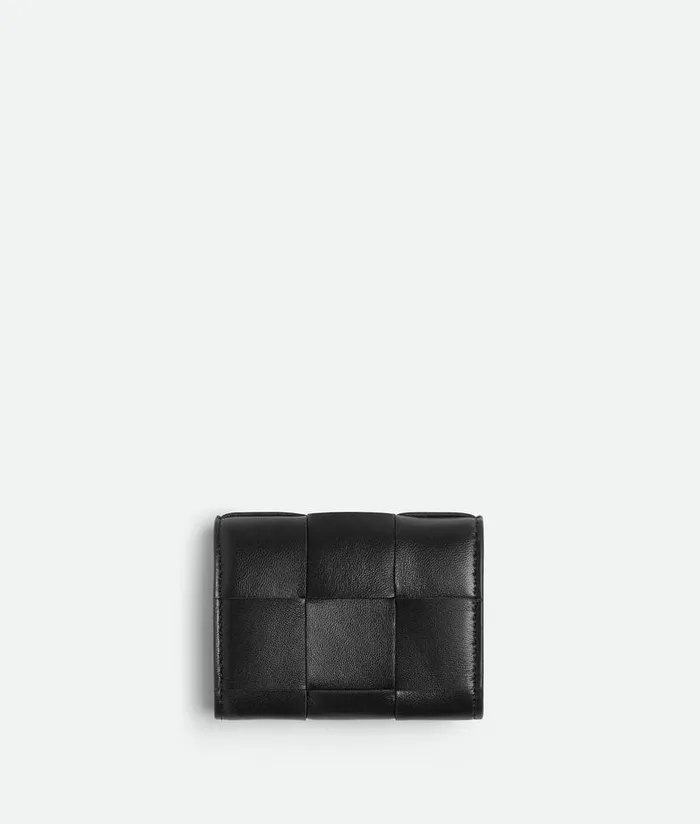 Women Bottega Veneta Card Cases BiFold Card Case Black