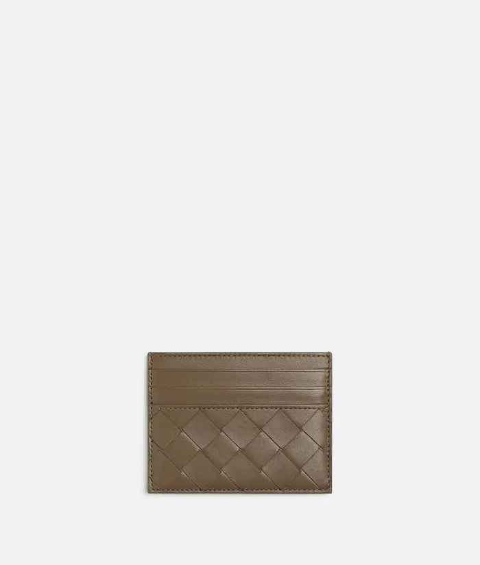 Women Bottega Veneta Card Cases Intrecciato Credit Card Case Pinecone