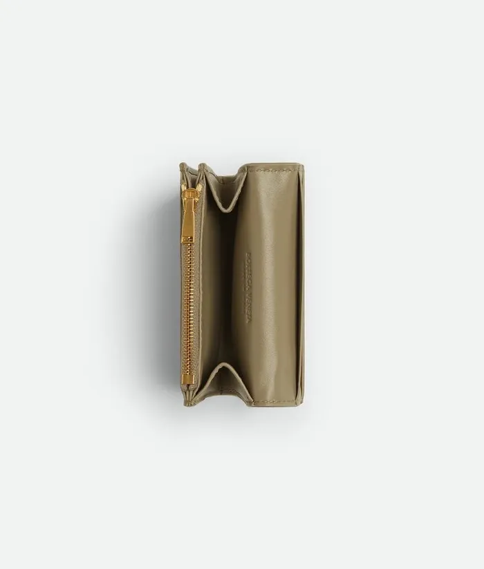 Women Bottega Veneta Card Cases Intrecciato Envelope Card Case Taupe