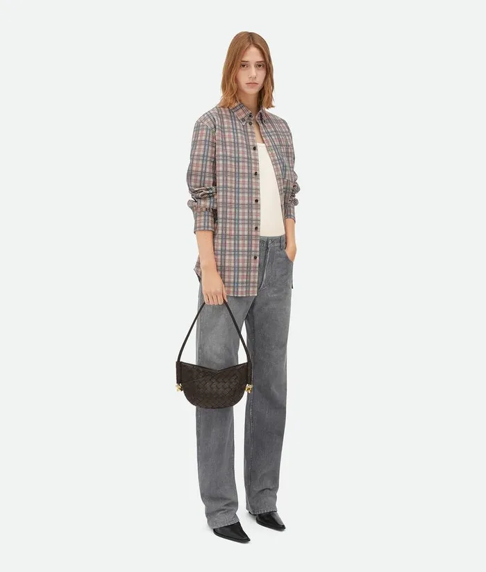 Women Bottega Veneta Mini Baby Solstice Fondant