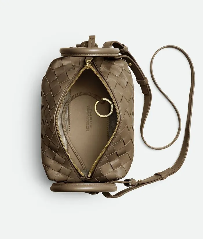 Women Bottega Veneta Mini Top Handle Loop Pinecone