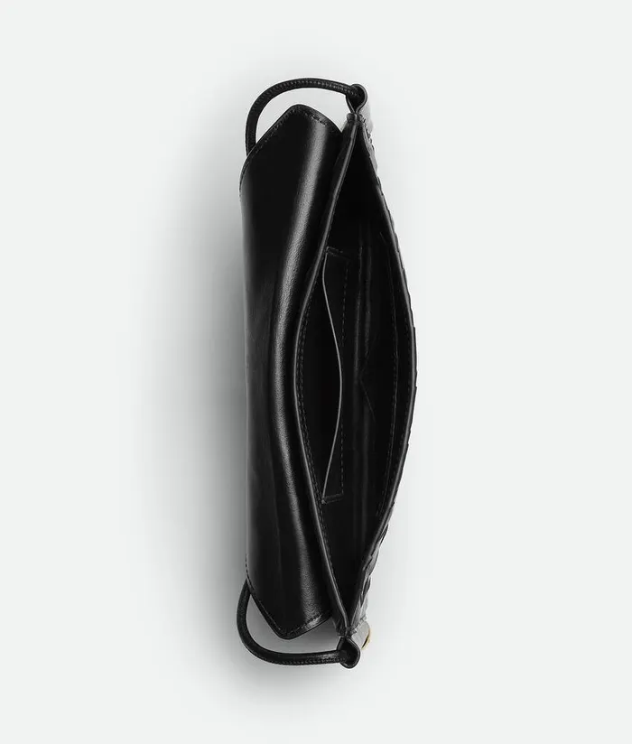 Women Bottega Veneta Pouches Solstice Phone Pouch Black