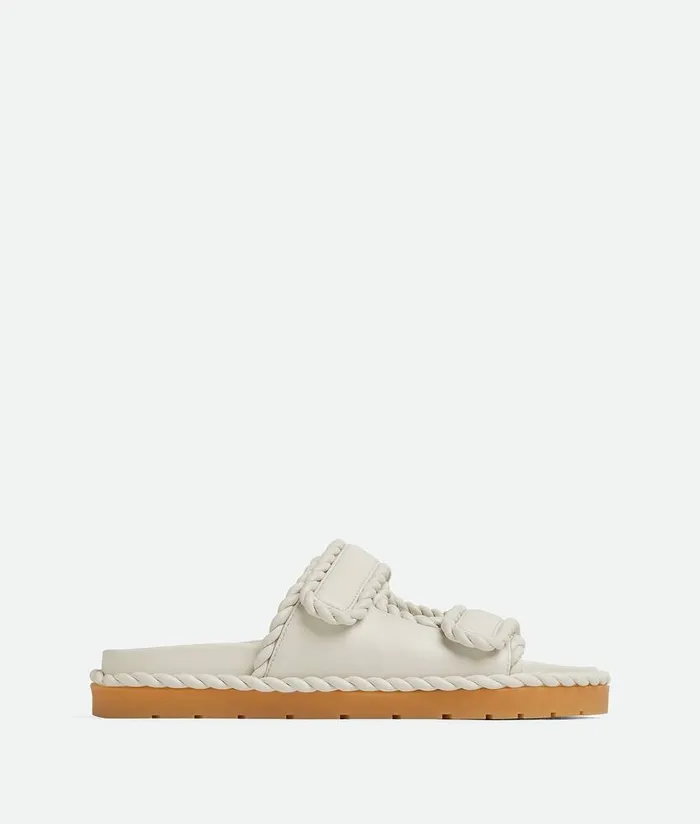 Women Bottega Veneta Sandals Jack Flat Mule String