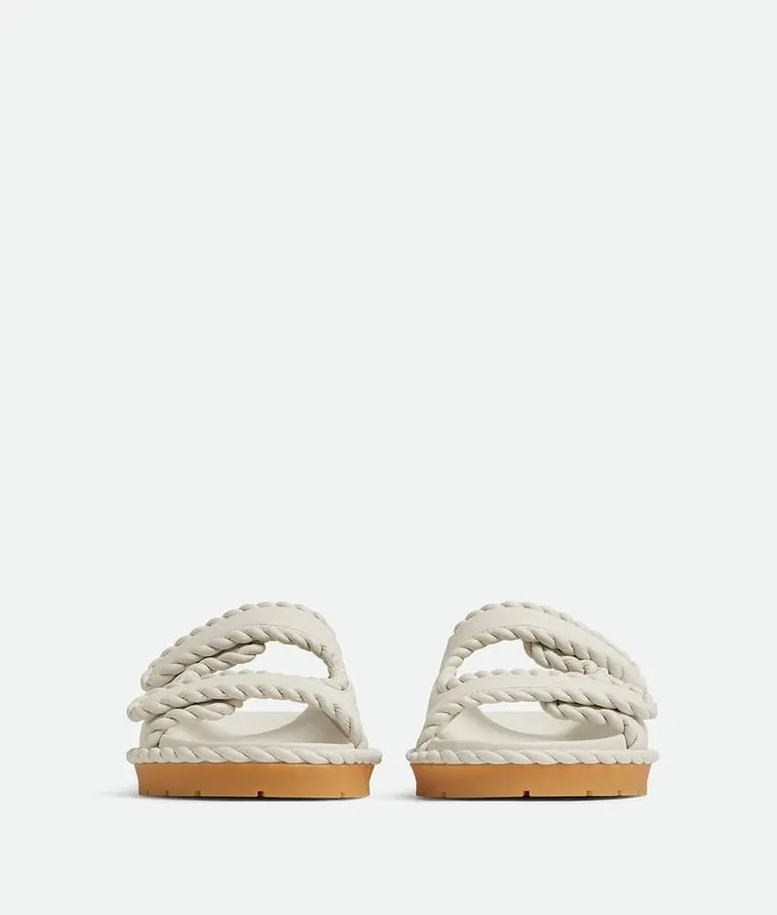 Women Bottega Veneta Sandals Jack Flat Mule String
