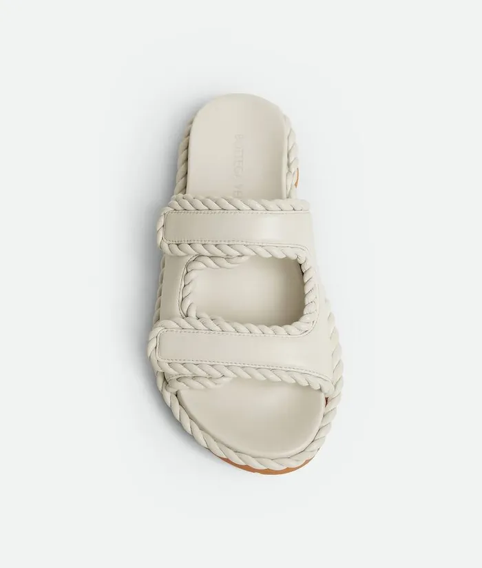 Women Bottega Veneta Sandals Jack Flat Mule String