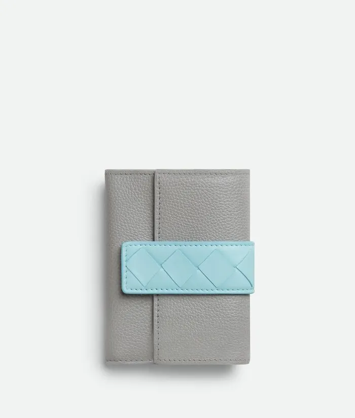 Women Bottega Veneta Small Wallets Tag TriFold Zip Wallet Sterlingzenithdark Praline Women Bottega Veneta Small Wallets Tag TriFold Zip Wallet Sterlingzenithdark Praline