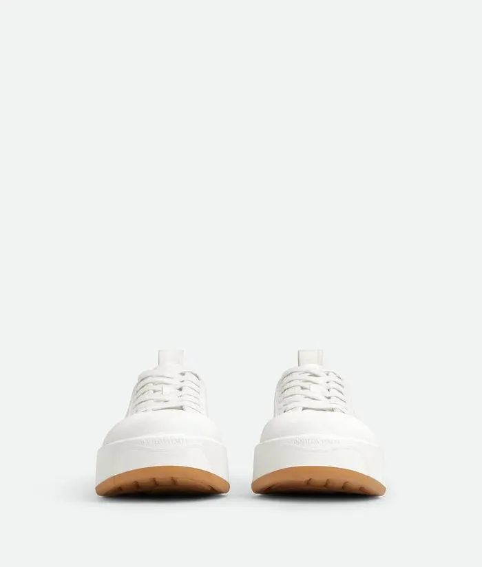 Women Bottega Veneta Sneakers Vulcan Platform Sneaker Optic White