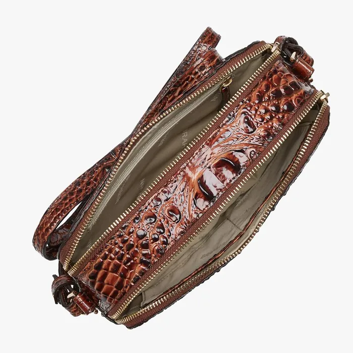 Women Brahmin Crossbodies Danica Pecan Melbourne Women Brahmin Crossbodies Danica Pecan Melbourne
