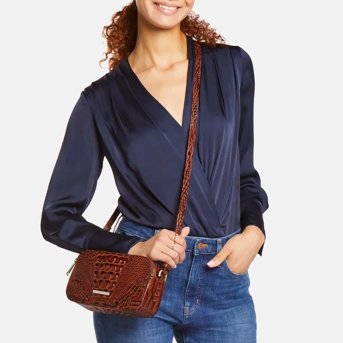 Women Brahmin Crossbodies Danica Pecan Melbourne Women Brahmin Crossbodies Danica Pecan Melbourne