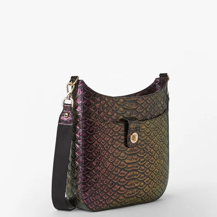 Women Brahmin Crossbodies Leia Passion Purple Excelsior Women Brahmin Crossbodies Leia Passion Purple Excelsior