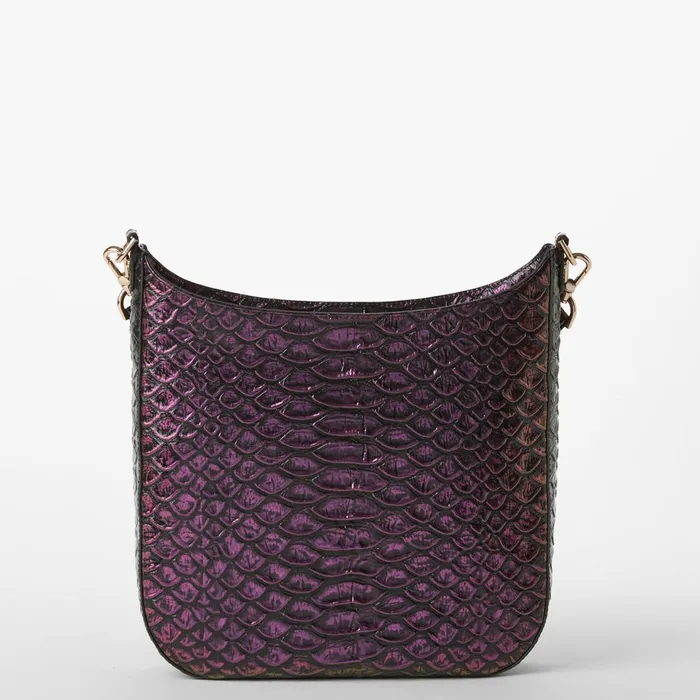 Women Brahmin Crossbodies Leia Passion Purple Excelsior Women Brahmin Crossbodies Leia Passion Purple Excelsior