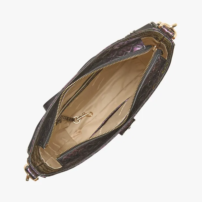 Women Brahmin Crossbodies Leia Passion Purple Excelsior Women Brahmin Crossbodies Leia Passion Purple Excelsior